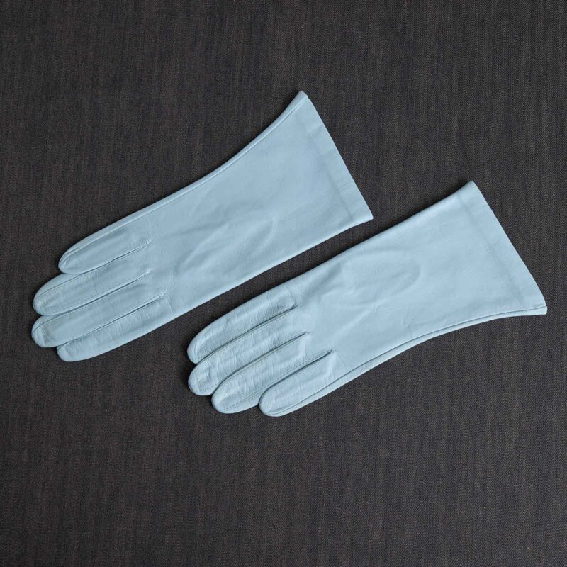 ELENA SAVÓ GLOVES LIGHT BLUE CLASSIC